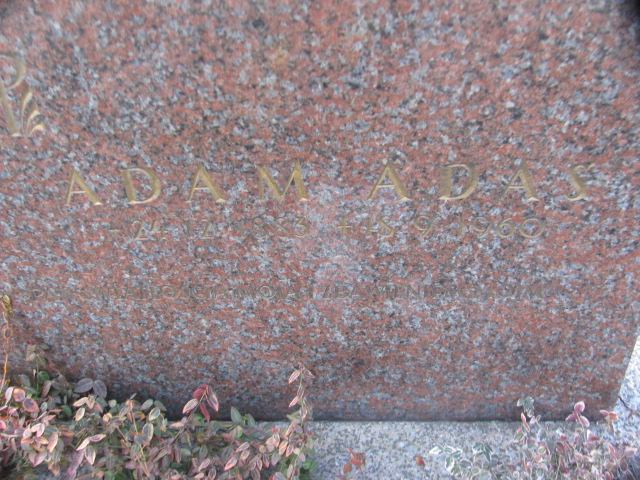 Adam Adaś 1883 Sosnowiec Wniebowzięcia NMP - Grobonet - Wyszukiwarka osób pochowanych