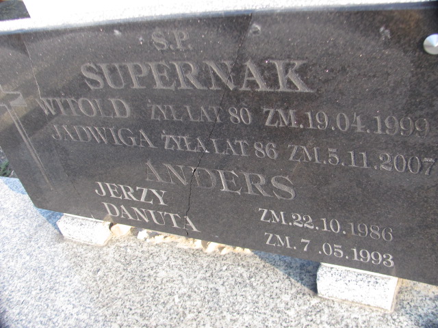 Danuta Anders Sosnowiec Wniebowzięcia NMP - Grobonet - Wyszukiwarka osób pochowanych