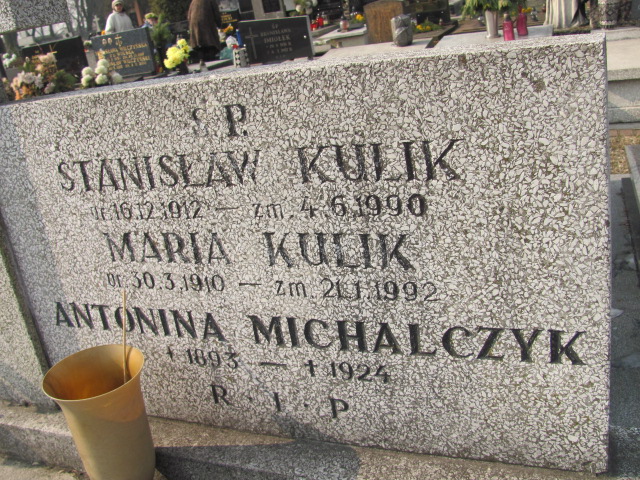 Stanisław Kulik 1912 Sosnowiec Wniebowzięcia NMP - Grobonet - Wyszukiwarka osób pochowanych