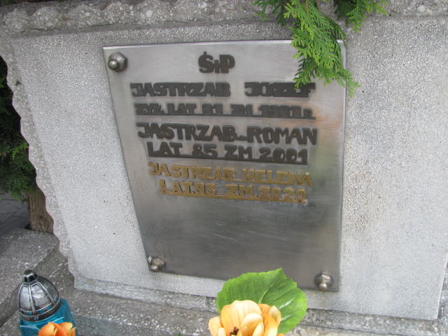 Helena Jastrząb 1927 Sosnowiec Wniebowzięcia NMP - Grobonet - Wyszukiwarka osób pochowanych