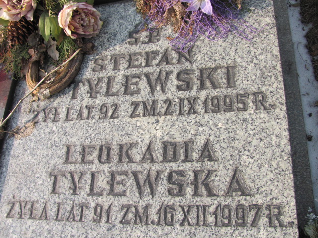 Leokadia Tylewska Sosnowiec Wniebowzięcia NMP - Grobonet - Wyszukiwarka osób pochowanych