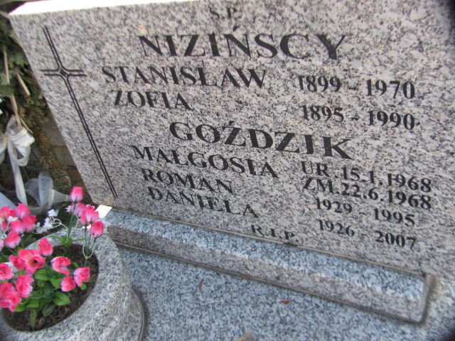 Małgorzata Goździk 1968 Sosnowiec Wniebowzięcia NMP - Grobonet - Wyszukiwarka osób pochowanych