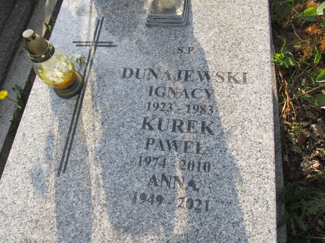 Paweł Kurek 1974 Sosnowiec Wniebowzięcia NMP - Grobonet - Wyszukiwarka osób pochowanych