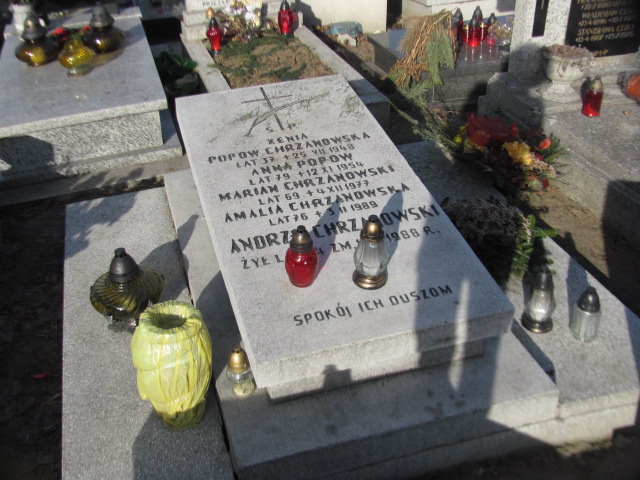 Grób Amalia Chrzanowska