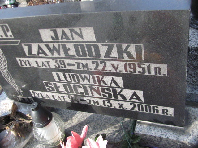 Jan Zawłodzki Sosnowiec Wniebowzięcia NMP - Grobonet - Wyszukiwarka osób pochowanych