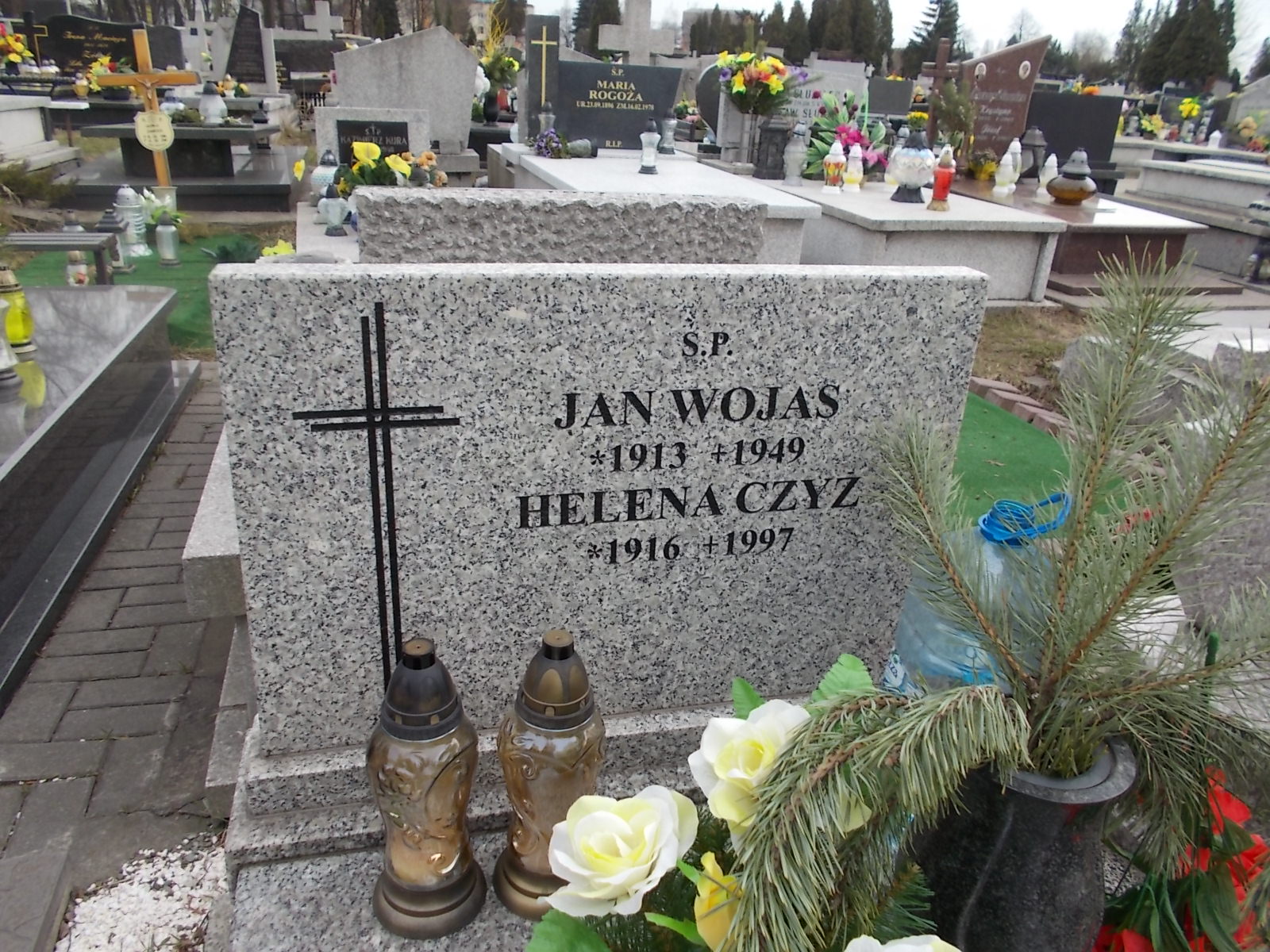 Jan Wojas 1912 Sosnowiec Wniebowzięcia NMP - Grobonet - Wyszukiwarka osób pochowanych