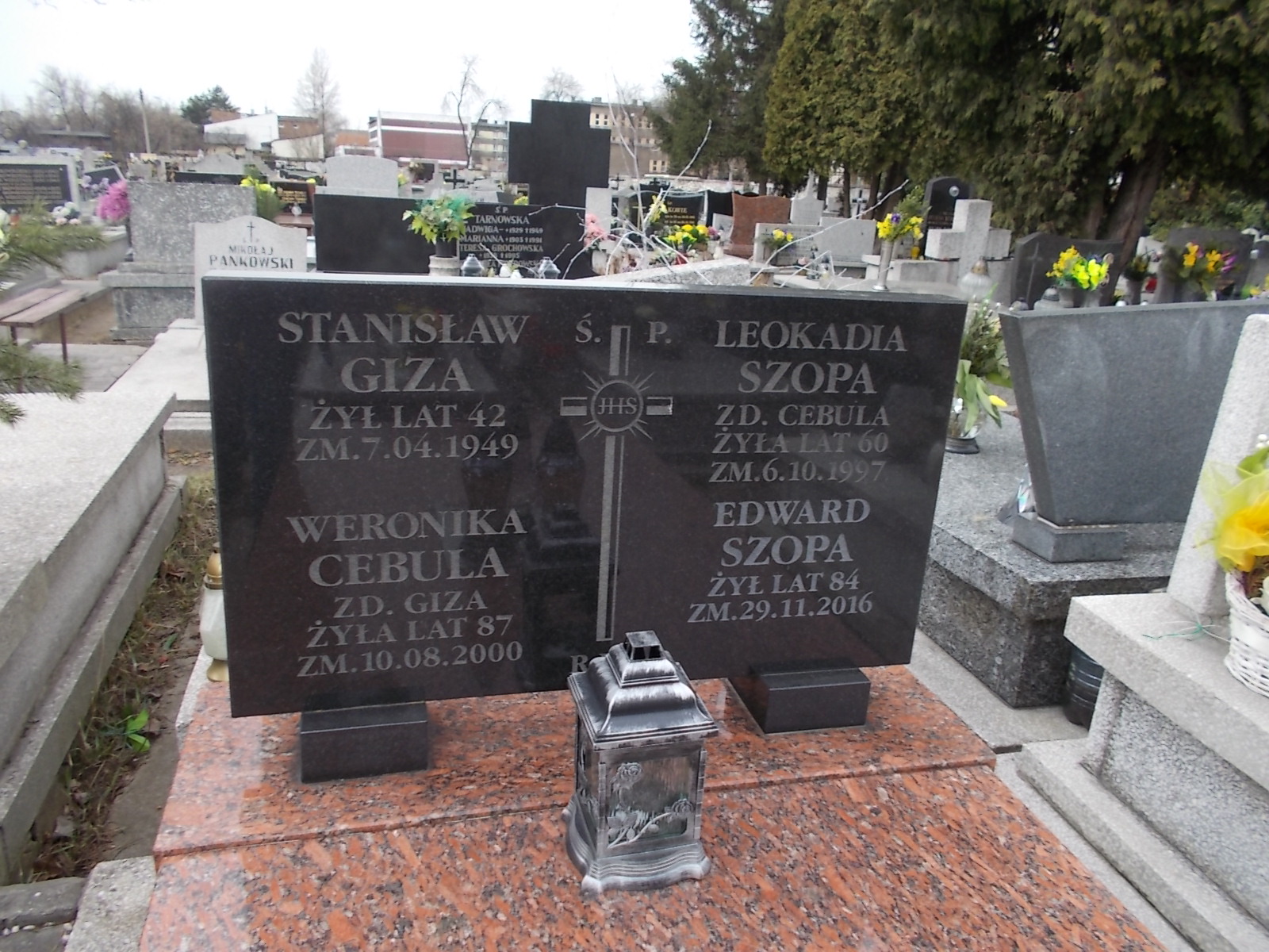 Weronika Cebula Sosnowiec Wniebowzięcia NMP - Grobonet - Wyszukiwarka osób pochowanych