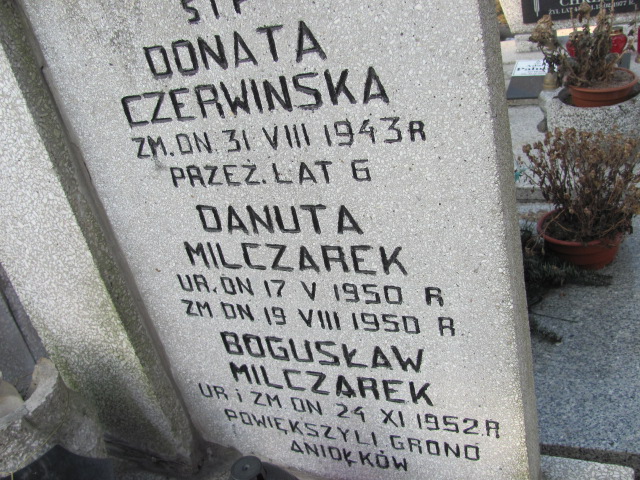 Danuta Mielczarek Sosnowiec Wniebowzięcia NMP - Grobonet - Wyszukiwarka osób pochowanych