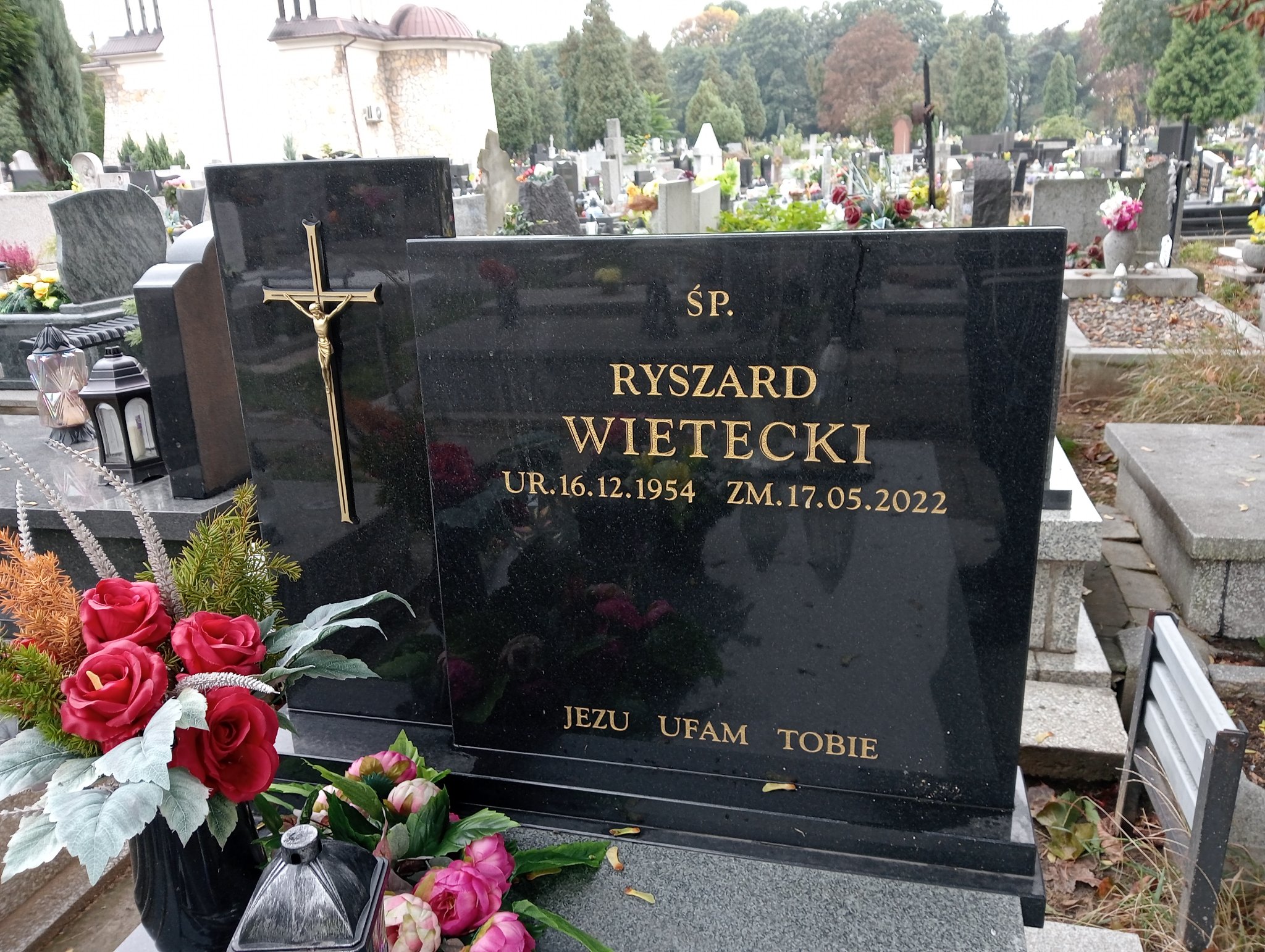 Ryszard Wietecki 1954 Sosnowiec Wniebowzięcia NMP - Grobonet - Wyszukiwarka osób pochowanych