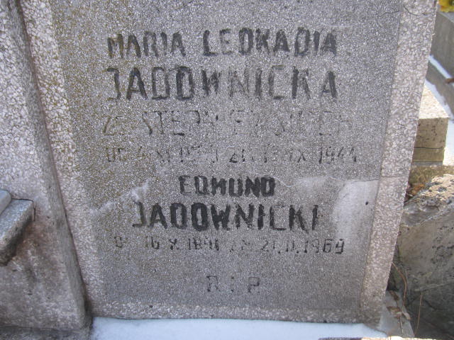 Edmund Jadownicki 1841 Sosnowiec Wniebowzięcia NMP - Grobonet - Wyszukiwarka osób pochowanych