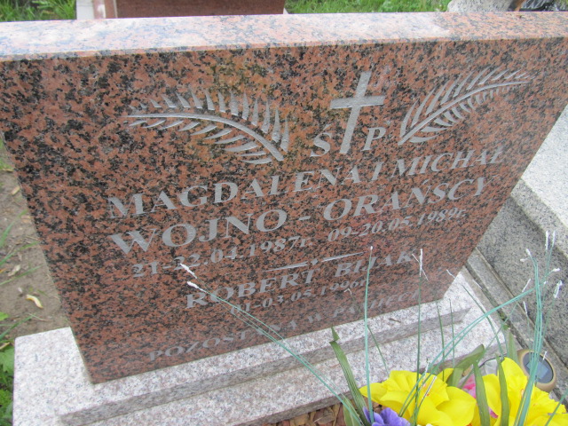 Magdalena Wojno Orańska 1987 Sosnowiec Wniebowzięcia NMP - Grobonet - Wyszukiwarka osób pochowanych