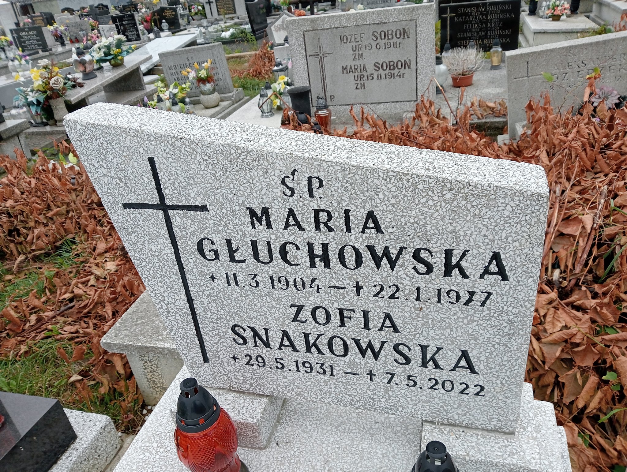 Maria Głuchowska 1904 Sosnowiec Wniebowzięcia NMP - Grobonet - Wyszukiwarka osób pochowanych