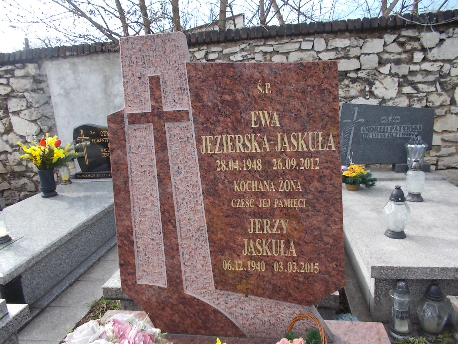 Jerzy Jaskuła 1940 Sosnowiec Wniebowzięcia NMP - Grobonet - Wyszukiwarka osób pochowanych