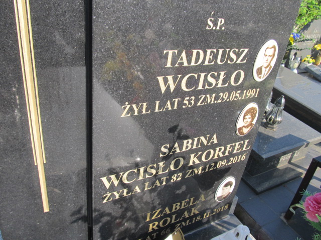 Ludwik Wcisło Sosnowiec Wniebowzięcia NMP - Grobonet - Wyszukiwarka osób pochowanych