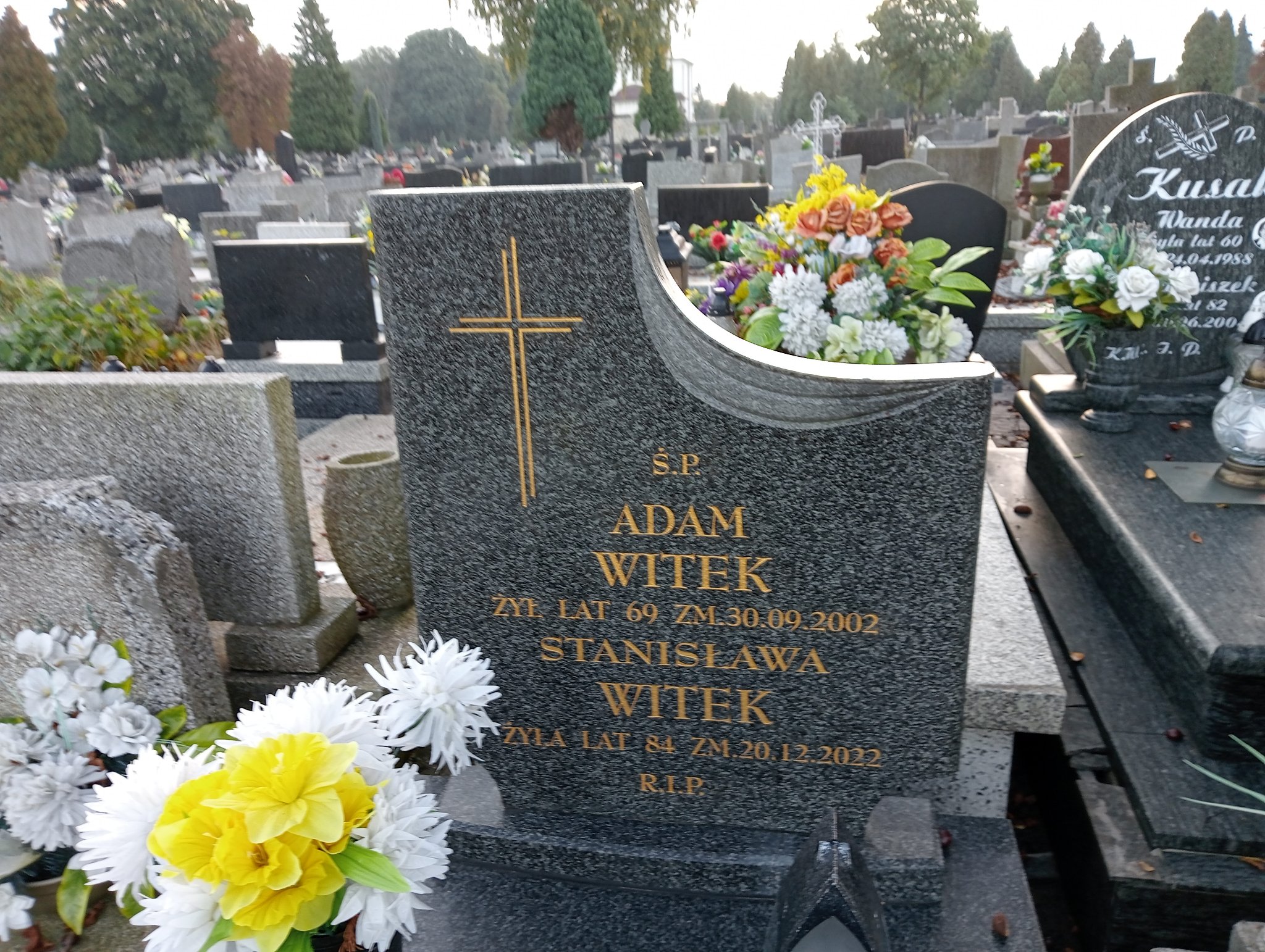 Stanisława Witek 1938 Sosnowiec Wniebowzięcia NMP - Grobonet - Wyszukiwarka osób pochowanych