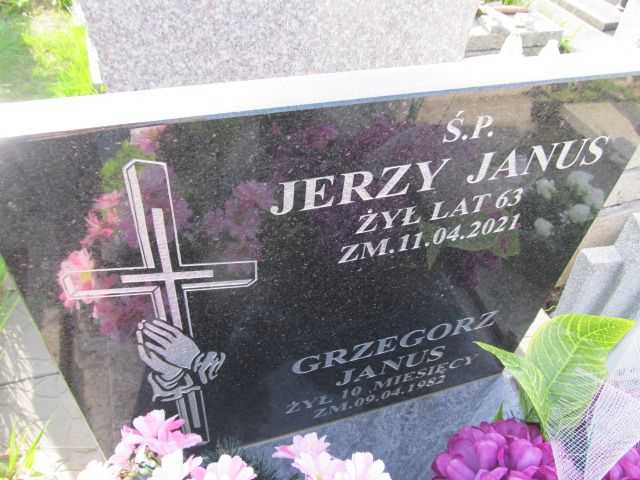 Grzegorz Janus Sosnowiec Wniebowzięcia NMP - Grobonet - Wyszukiwarka osób pochowanych