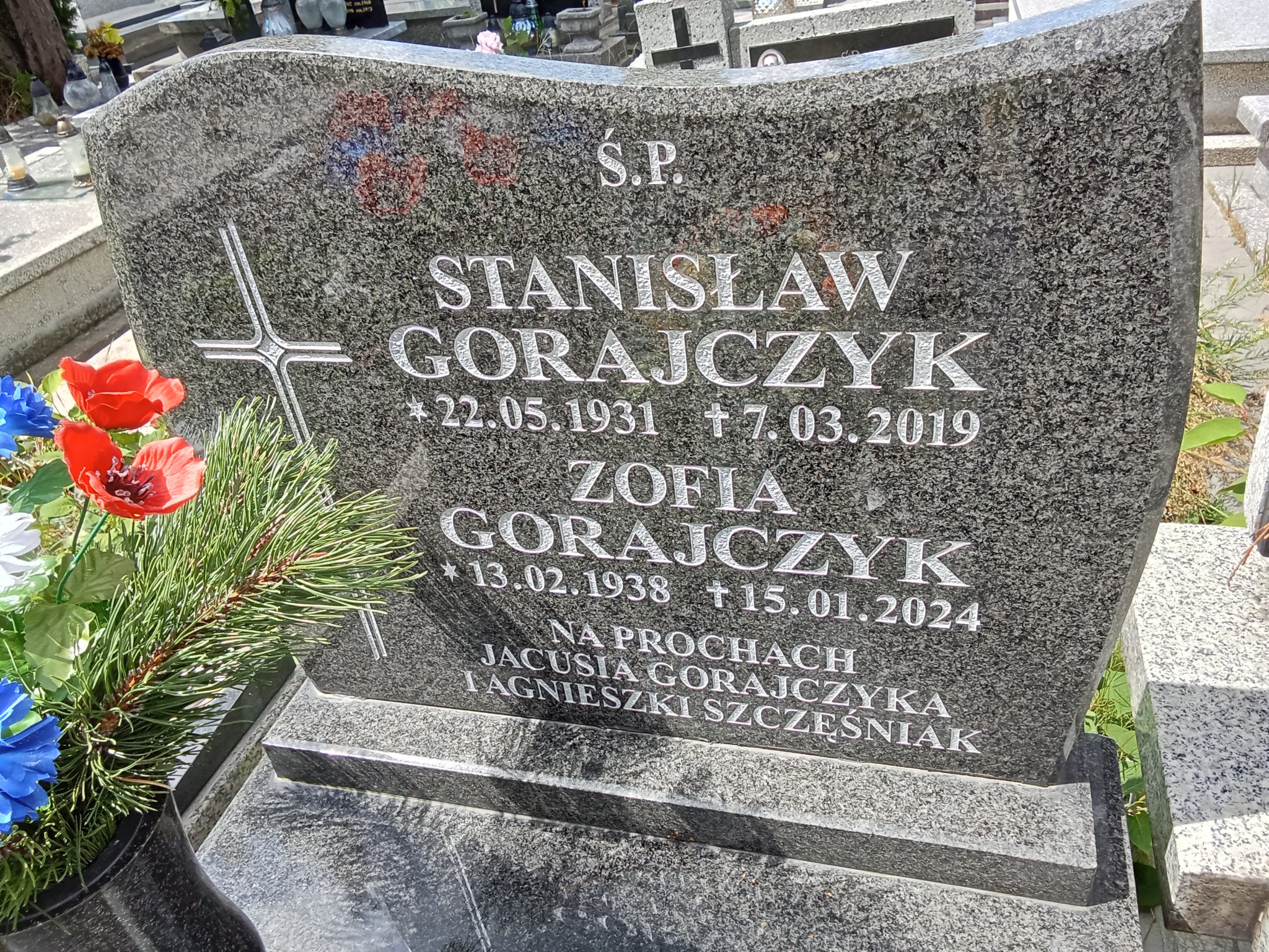 Stanisław Gorajczyk 1931 Sosnowiec Wniebowzięcia NMP - Grobonet - Wyszukiwarka osób pochowanych