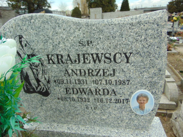 Edwarda Krajewska 1932 Sosnowiec Wniebowzięcia NMP - Grobonet - Wyszukiwarka osób pochowanych