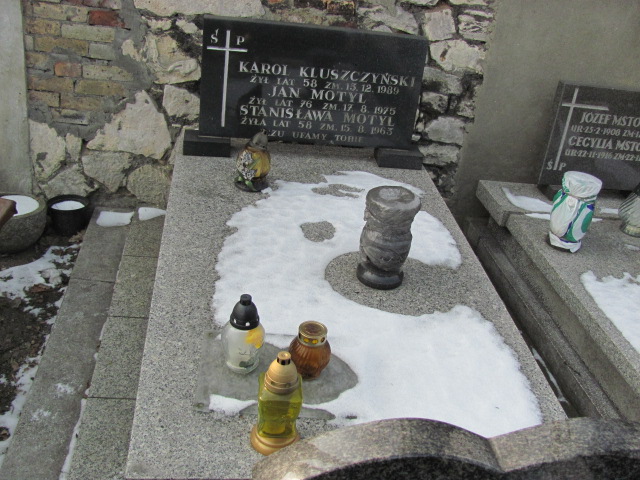 Grób Jan Motyl