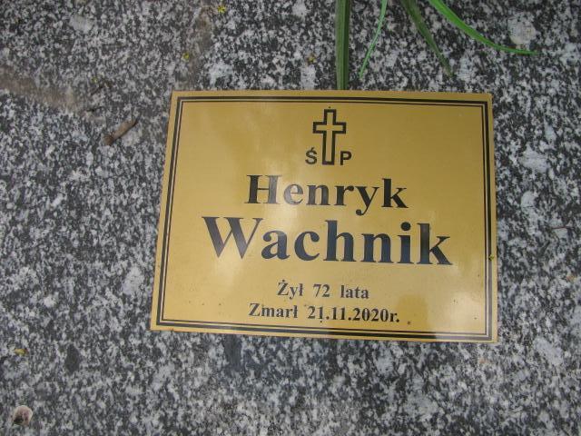 Henryk Wachnik 1948 Sosnowiec Wniebowzięcia NMP - Grobonet - Wyszukiwarka osób pochowanych