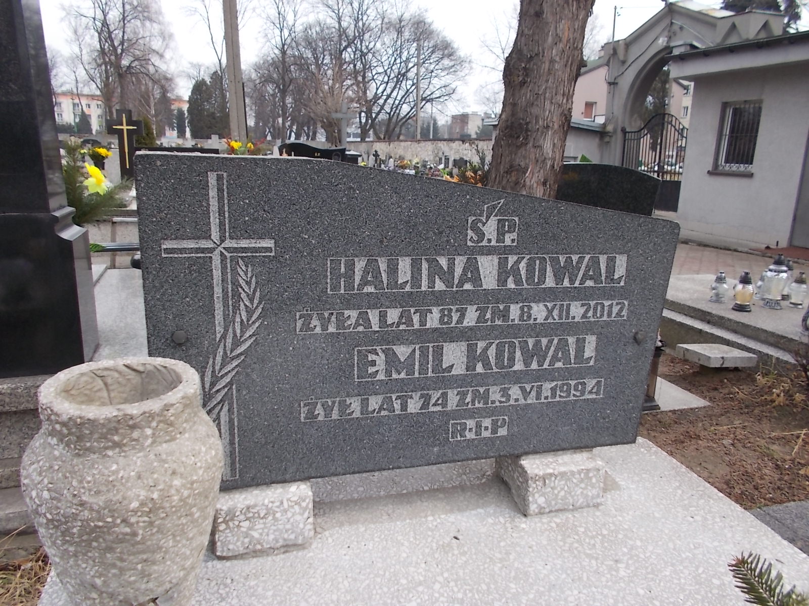 Halina Kowal Sosnowiec Wniebowzięcia NMP - Grobonet - Wyszukiwarka osób pochowanych