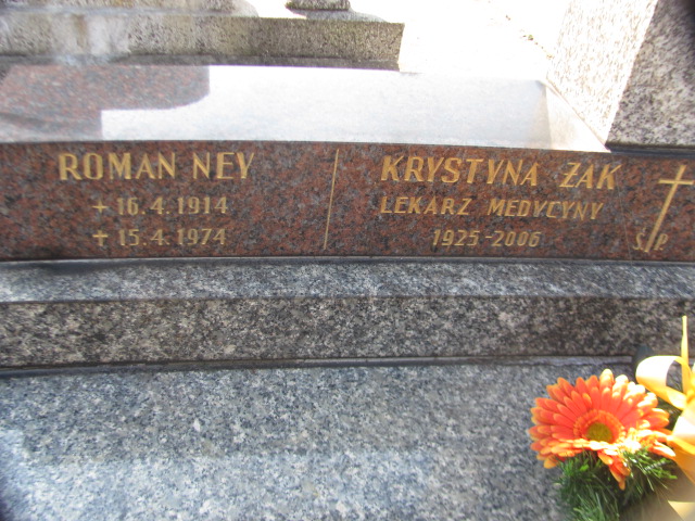 Krystyna Żak 1925 Sosnowiec Wniebowzięcia NMP - Grobonet - Wyszukiwarka osób pochowanych