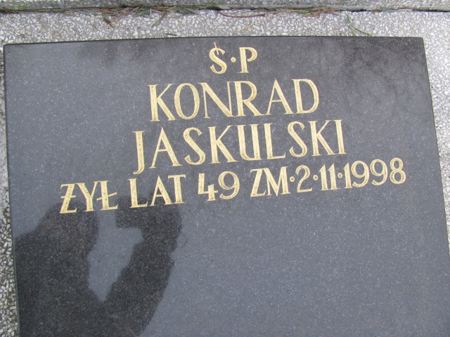 Konrad Jaskulski Sosnowiec Wniebowzięcia NMP - Grobonet - Wyszukiwarka osób pochowanych