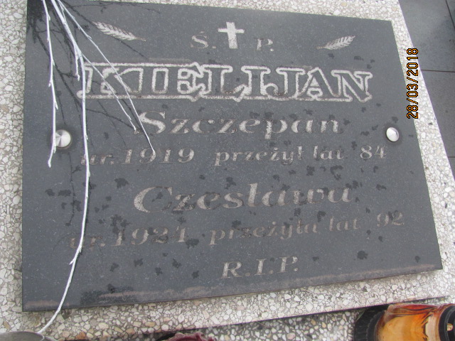 Czesława Kielijan 1923 Sosnowiec Wniebowzięcia NMP - Grobonet - Wyszukiwarka osób pochowanych