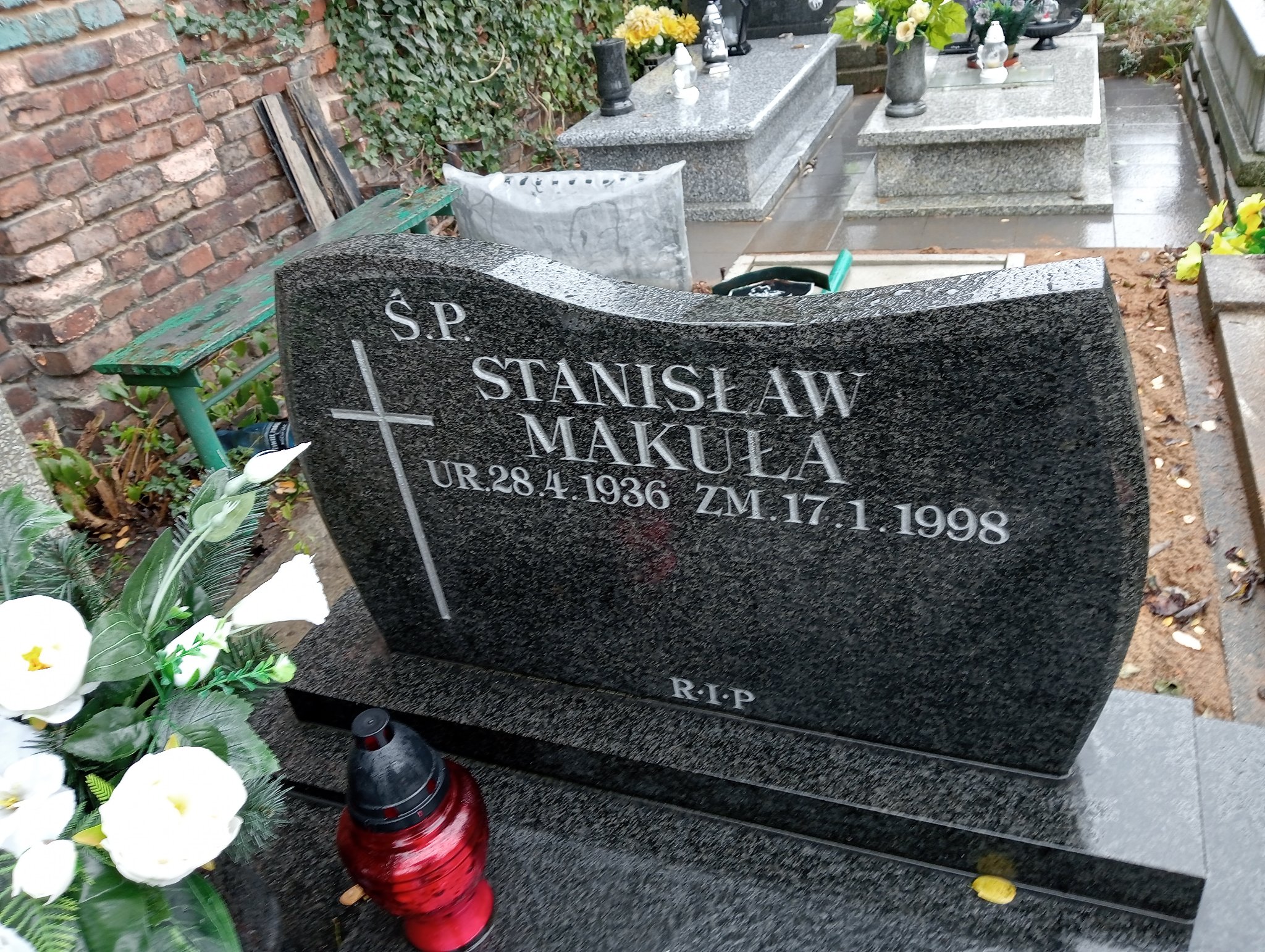 Stanisław Makuła 1936 Sosnowiec Wniebowzięcia NMP - Grobonet - Wyszukiwarka osób pochowanych