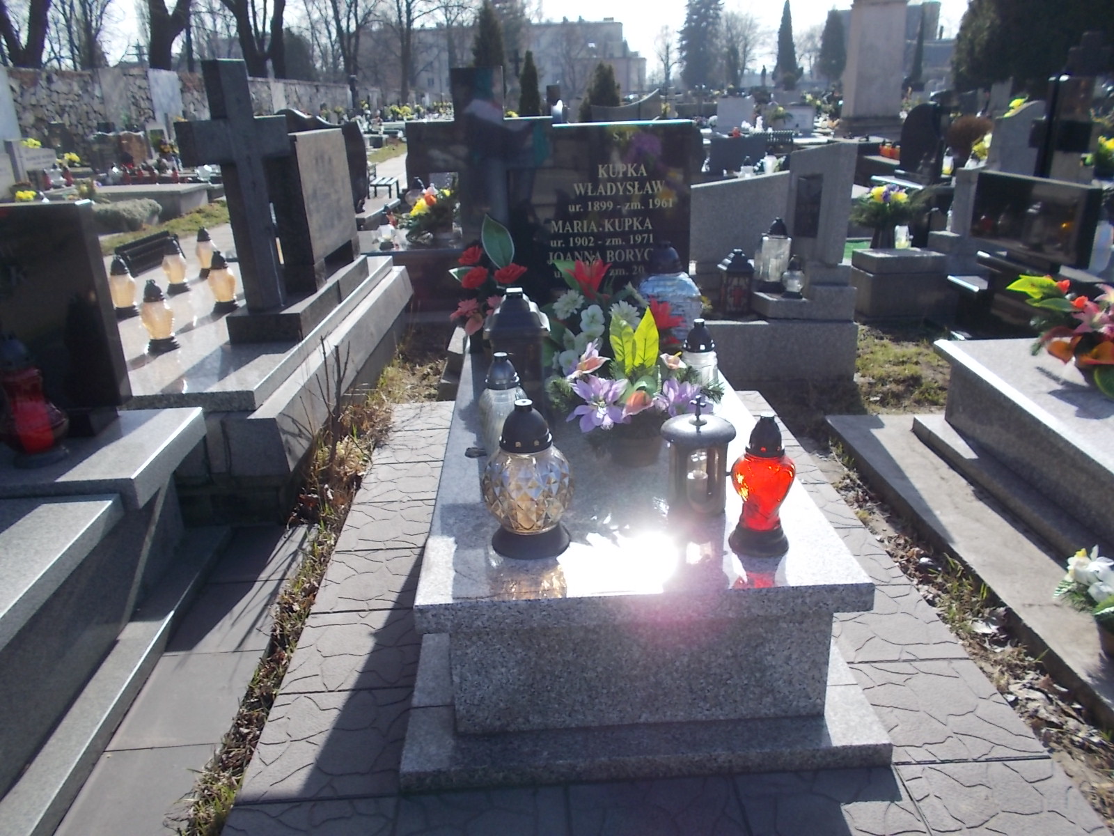 Grób Maria Kupka