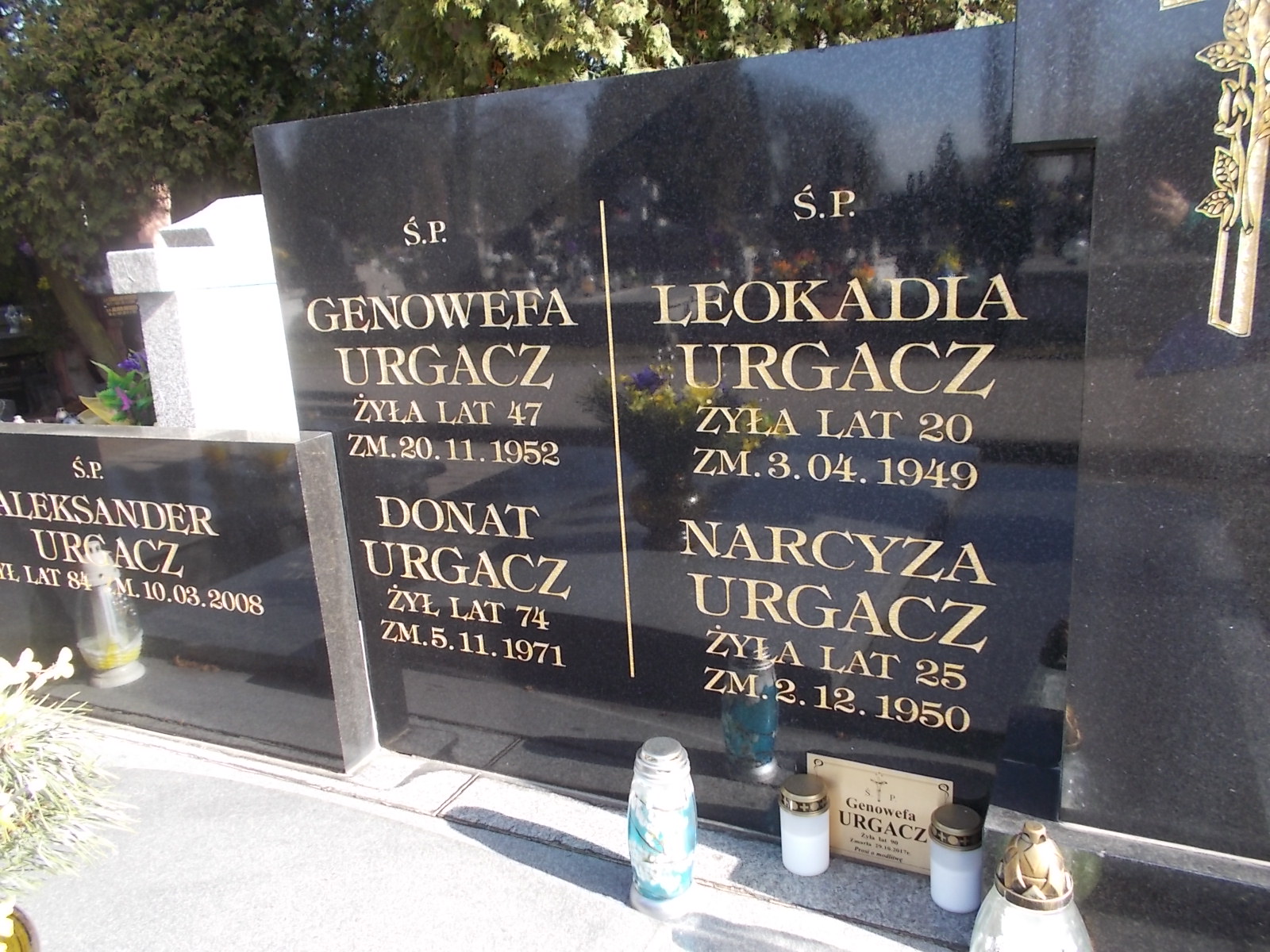 Monika Grenda Sosnowiec Wniebowzięcia NMP - Grobonet - Wyszukiwarka osób pochowanych