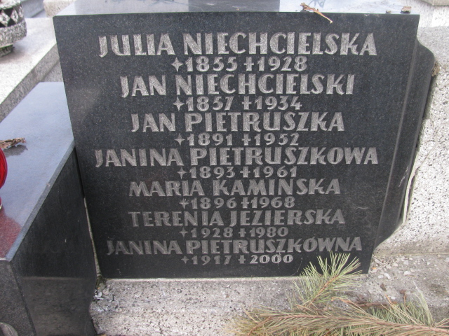 Tomasz Jezierski Sosnowiec Wniebowzięcia NMP - Grobonet - Wyszukiwarka osób pochowanych