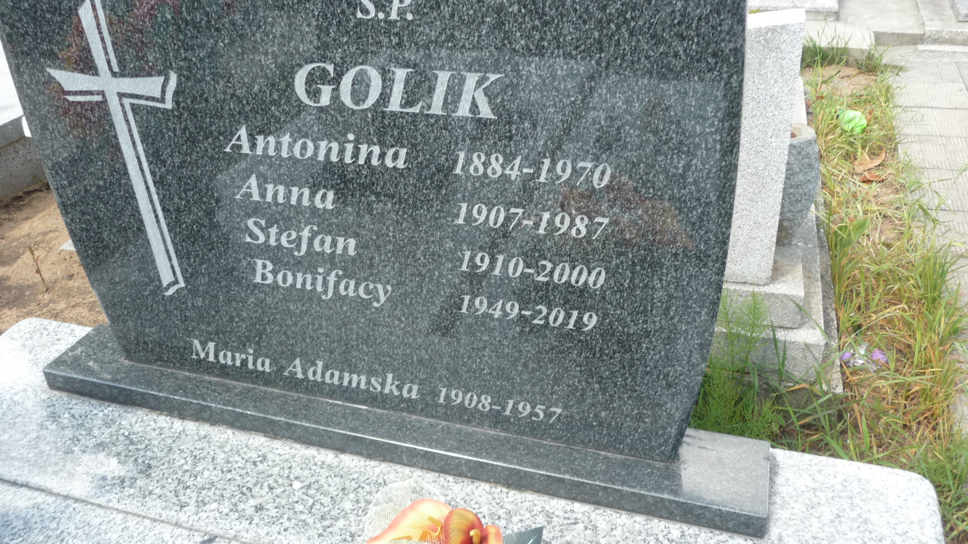 Grób Bonifacy Golik