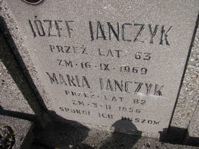 Maria Janczyk Sosnowiec Wniebowzięcia NMP - Grobonet - Wyszukiwarka osób pochowanych