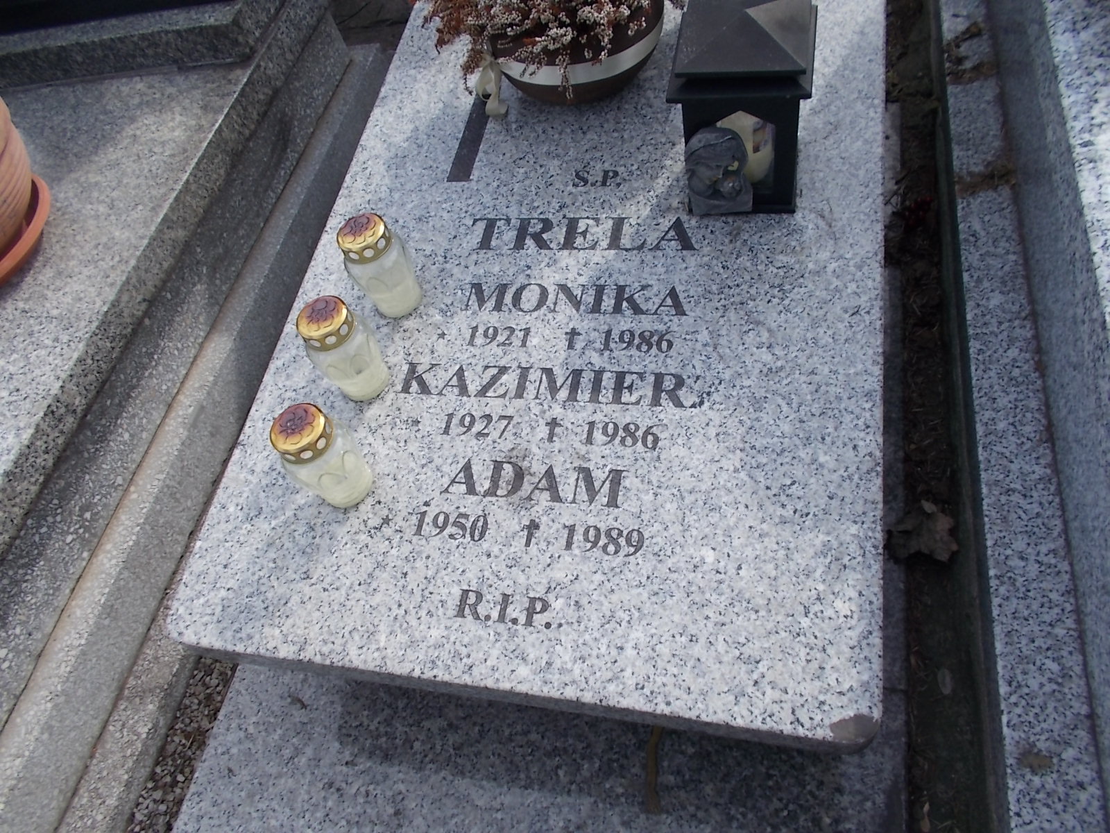 Monika Trela 1920 Sosnowiec Wniebowzięcia NMP - Grobonet - Wyszukiwarka osób pochowanych