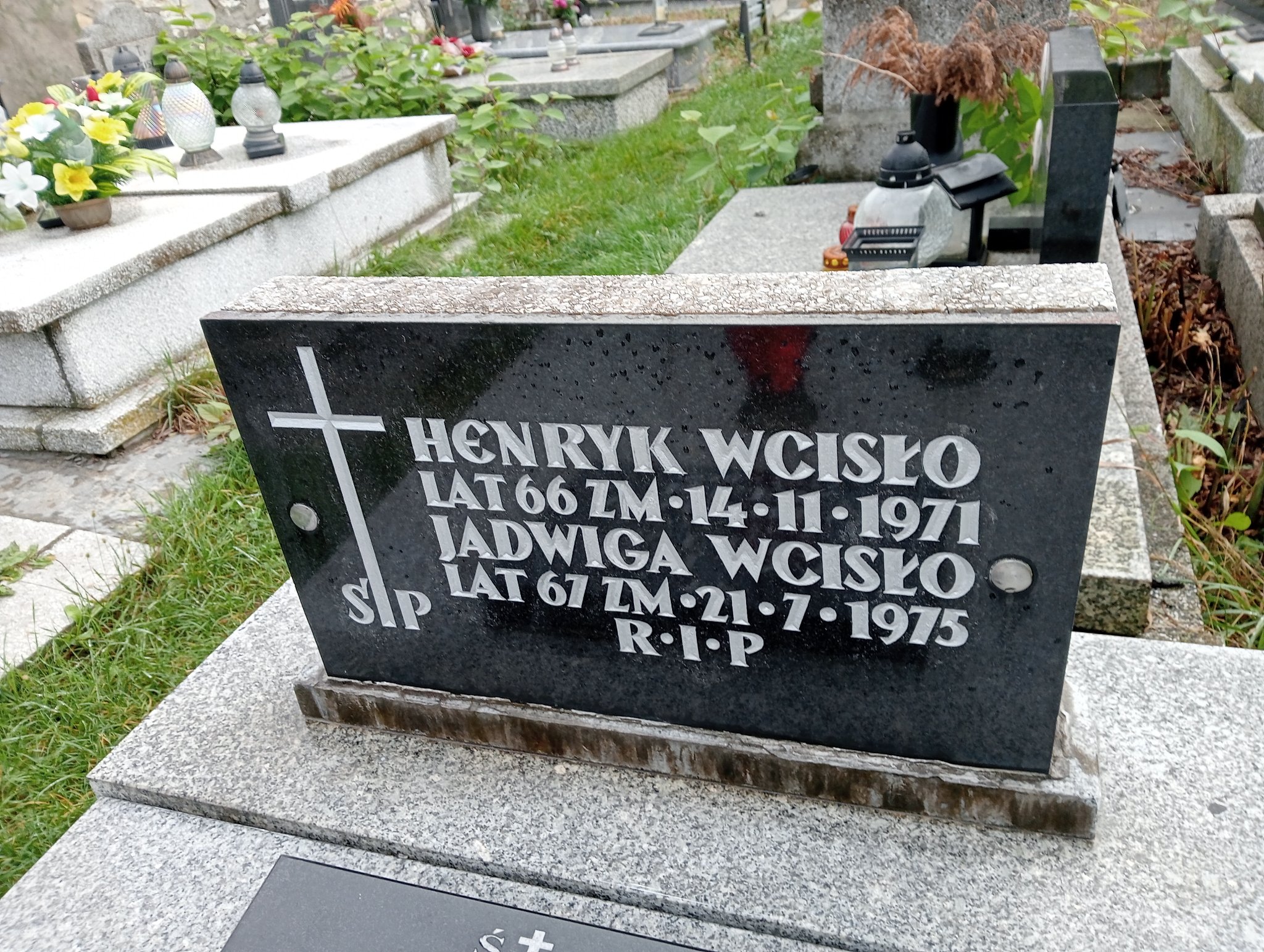 Henryk Wcisło Sosnowiec Wniebowzięcia NMP - Grobonet - Wyszukiwarka osób pochowanych