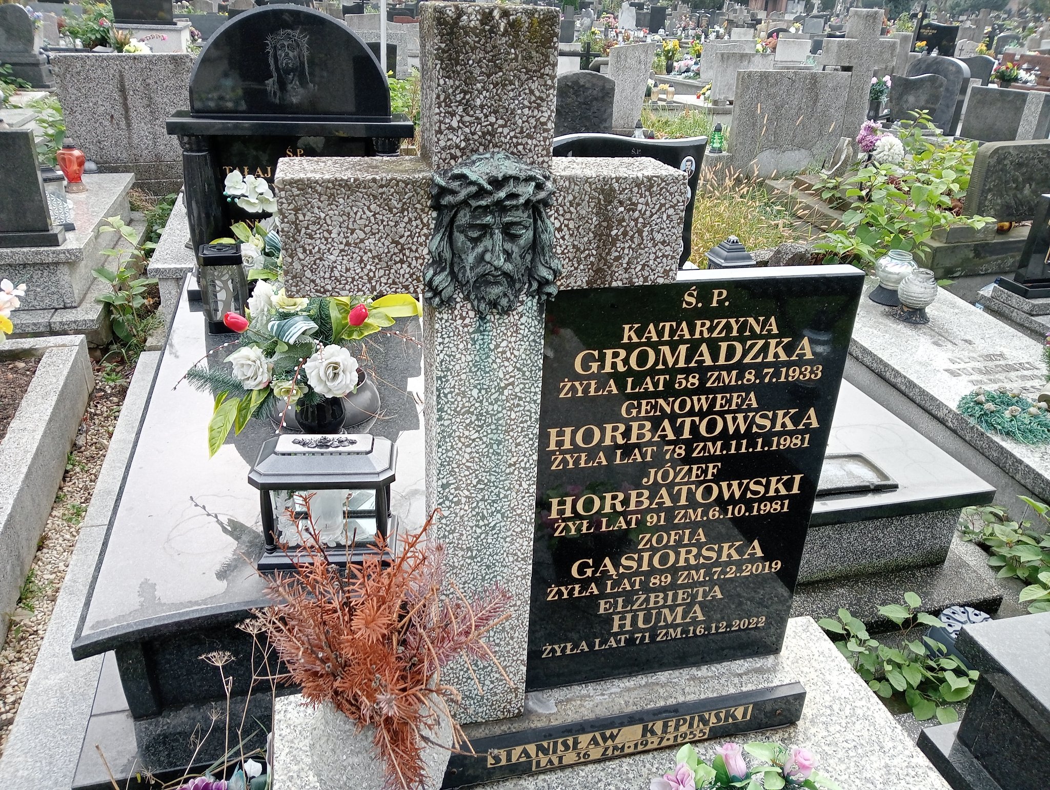 Katarzyna Gromadzka Sosnowiec Wniebowzięcia NMP - Grobonet - Wyszukiwarka osób pochowanych