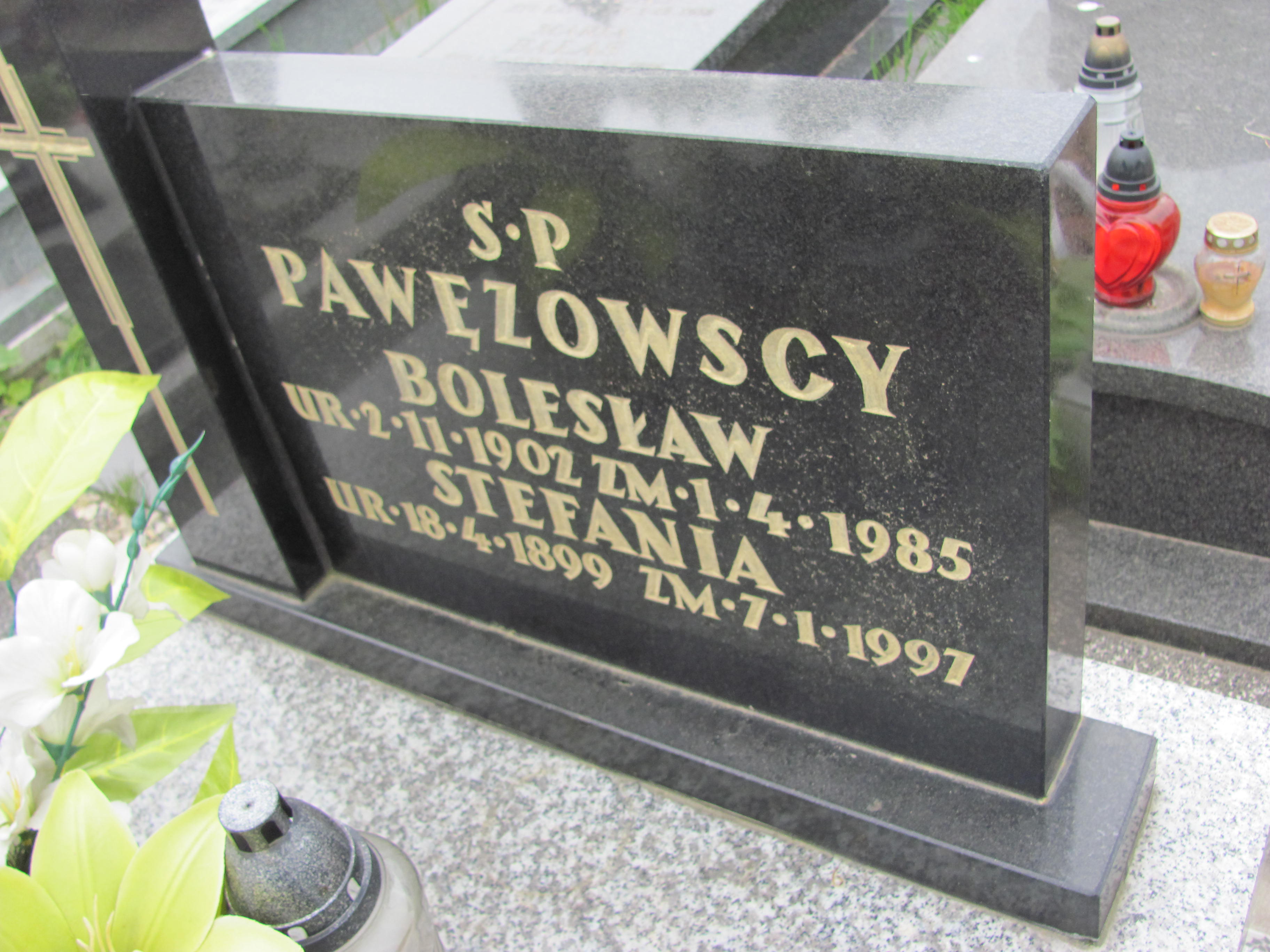 Bolesław Pawęzowski 1902 Sosnowiec Wniebowzięcia NMP - Grobonet - Wyszukiwarka osób pochowanych