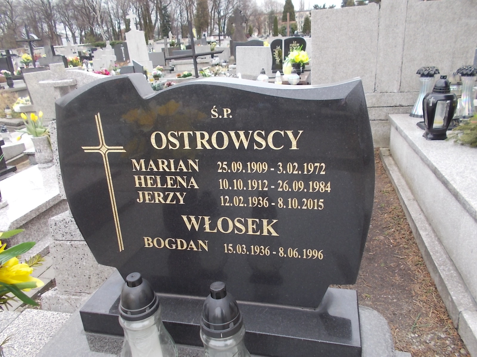 Marian Ostrowski 1909 Sosnowiec Wniebowzięcia NMP - Grobonet - Wyszukiwarka osób pochowanych