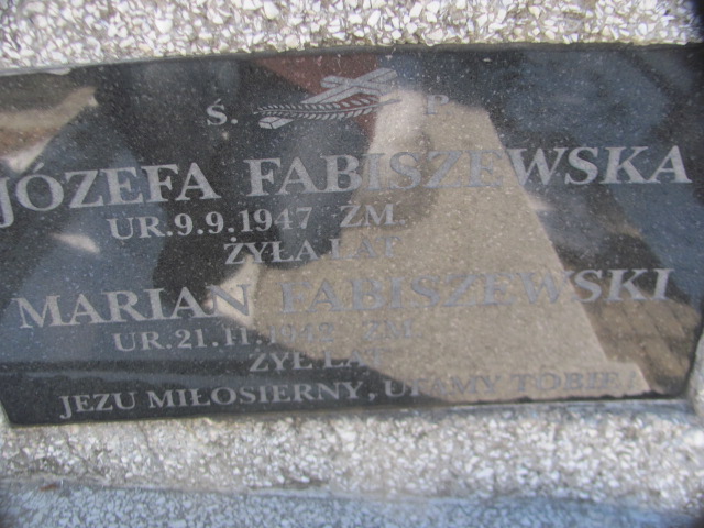 Marian Fabiszewski 1942 Sosnowiec Wniebowzięcia NMP - Grobonet - Wyszukiwarka osób pochowanych